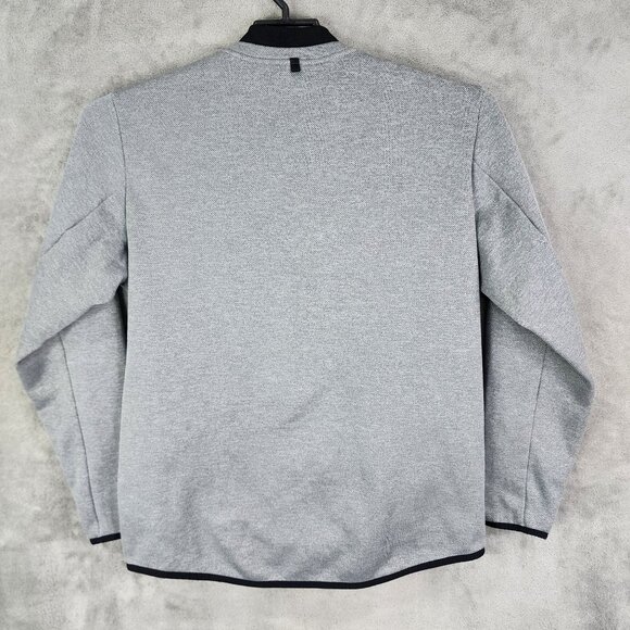 Mens Gray Nike Golf Dri-Fit Pullover Athelite Sweatshirt 1/4 Zip Long Sleeve L - Picture 7 of 10